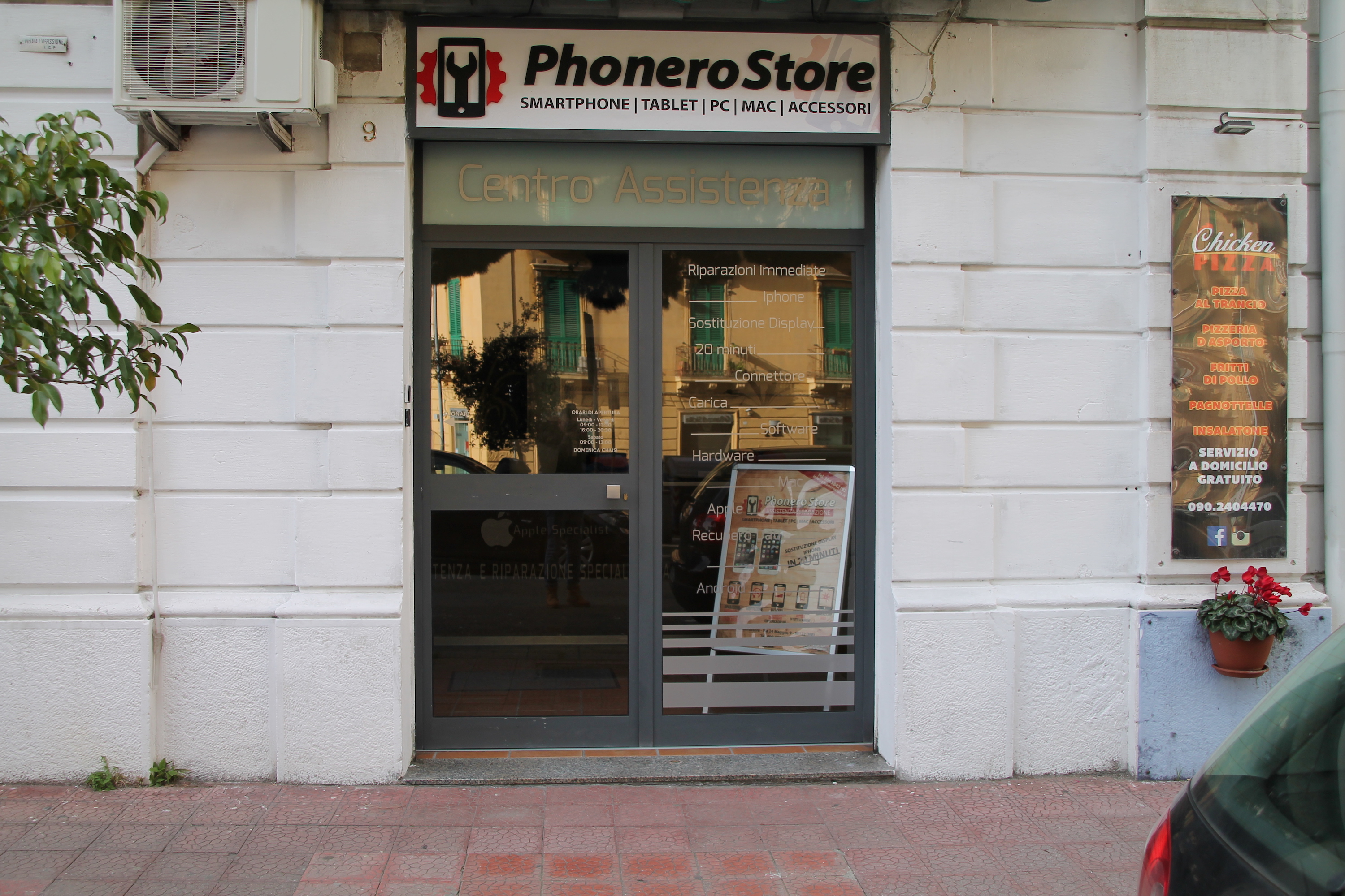 Ingresso Phonero Store Messina